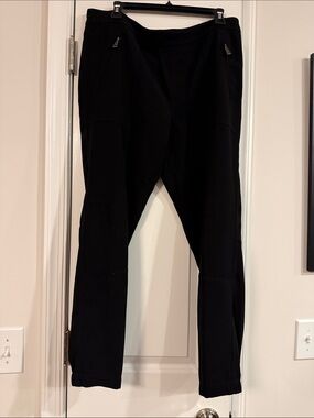 Vince Black Tailored Waistband Jogger Pants